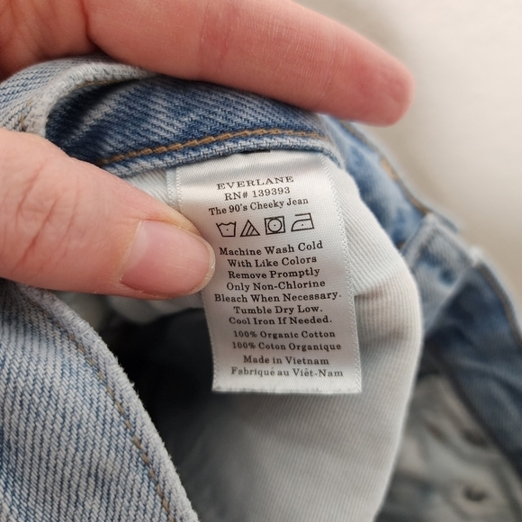 Everlane Patched The 90s Curvy Cheeky Jeans 23 - Picture 5 of 7